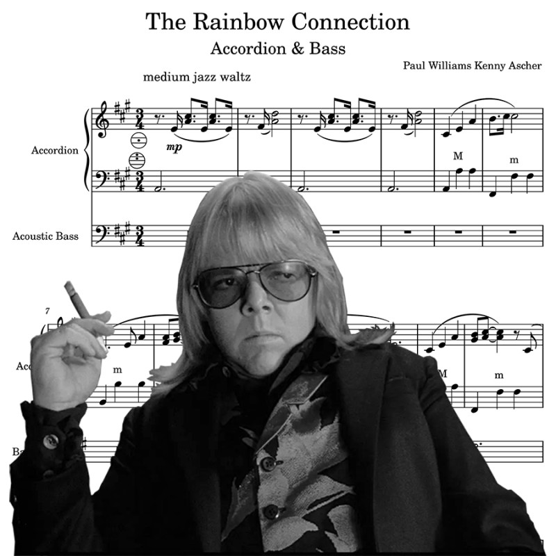 The Rainbow Connection - Accordion & Bass - Paul Williams & Kenneth ...
