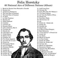 Felix Horetzky - 60 National Airs of Different Nations (Album) - (Tutorial Guitar, Sheets Score)