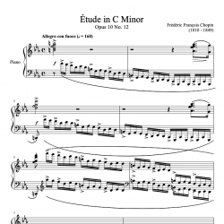 Chopin - Étude Op. 10 No....