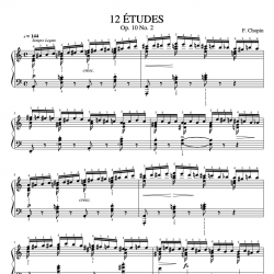 Chopin - Études Op. 10 No....
