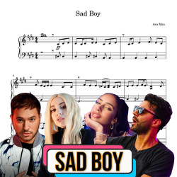 Sad Boy - Piano - (feat....